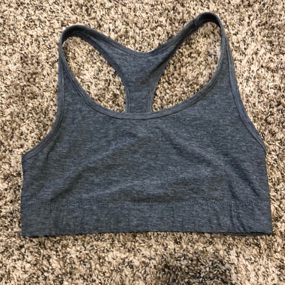 Champion grey sports bra size M